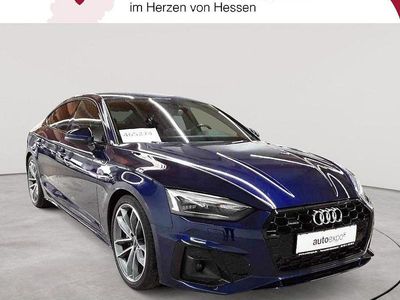 Blau Gebraucht 2022 Audi A5 Sportback Sport Kleinwagen | 34.990 € (Etwas zu teuer)