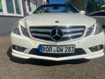 Brugt Mercedes E350 AMG 231 HK (169 kW) 2010 Hvid Cabriolet
