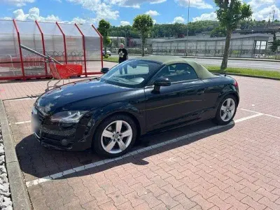 Gebraucht Audi TT Roadster S-Line 160 PS (117 kW) 2008 Schwarz Cabrio