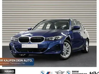 Usata BMW 330e Shadowline 292 CV (214 kW) 2023 Blu Station wagon