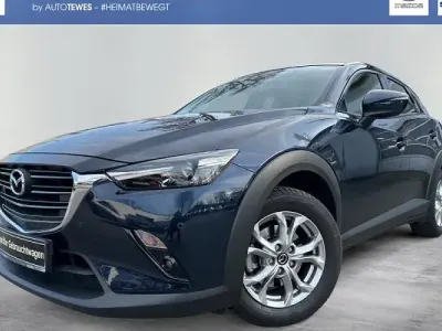 Gebraucht Mazda CX-3 Exclusive-Line 121 PS (88 kW) 2019 Blau SUV