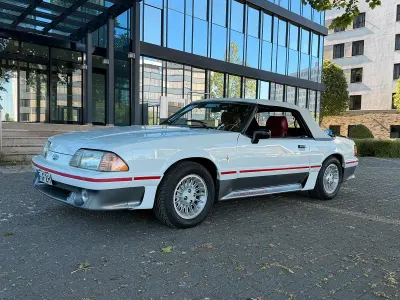 Gebraucht Ford Mustang GT 228 PS (167 kW) 1988 Weiß Cabrio