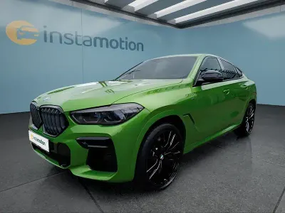 Gebraucht BMW X6 M50 530 PS (389 kW) 2022 Grün SUV