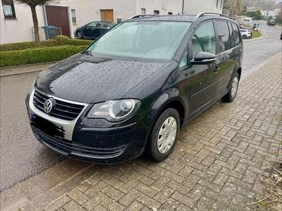 Gebraucht VW Touran Freestyle 105 PS (77 kW) 2009 Schwarz Van / Kleinbus