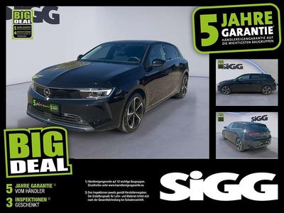 Gebraucht Opel Astra Elegance 131 PS (96 kW) 2023 Diamant schwarz/karbon schwarz Limousine