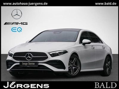 Weiss polarweiß Gebraucht 2024 Mercedes A220 AMG Limousine | 37.080 € (Fairer Preis)