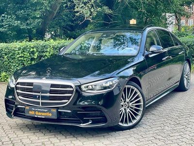 Schwarz Gebraucht 2022 Mercedes S580 AMG line Limousine | 84.990 € (Superpreis)