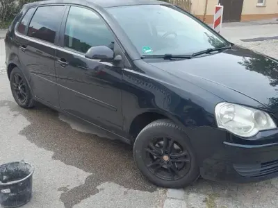 Gebraucht VW Polo Trendline 80 PS (58 kW) 2008 Schwarz Kleinwagen