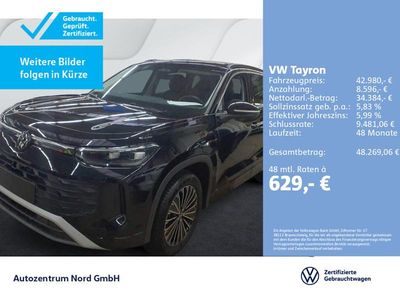 Neu VW Tayron Life 204 PS (150 kW) 2025 SUV
