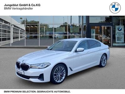 Weiss Gebraucht 2023 BMW 530 Sport Line Limousine | 43.940 € (Guter Preis)