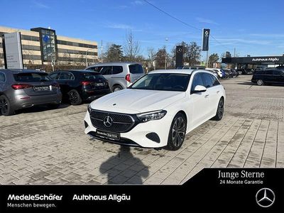 Gebraucht Mercedes E300 Avantgarde 204 PS (150 kW) 2024 Unilack polarweiß Kombi