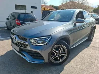 Używany Mercedes GLC300e AMG line 306 KM (225 kW) 2022 Szary Coupe