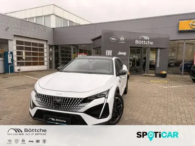 Gebraucht Peugeot 408 GTi 131 PS (96 kW) 2023 Lackierung okenitweiss/typ aussenverkleidung metalliclackierung SUV