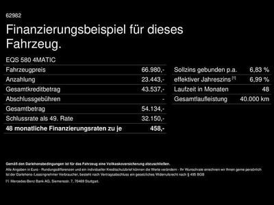 Gebraucht Mercedes EQS580 AMG Line Premium Plus 384 kW (523 PS) 2023 Lack graphitgrau metalli Limousine