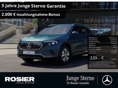 Gebraucht Mercedes EQA250 Advanced 139 kW (190 PS) 2022 Blau / denimblau (metallic) SUV