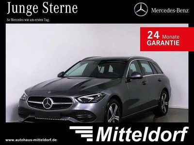 Gebraucht Mercedes C300e Advanced Plus 313 PS (230 kW) 2024 Lack selenitgrau Limousine