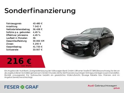 Gebraucht Audi A6 Sport 204 PS (150 kW) 2025 Mythosschwarz metallic Kombi