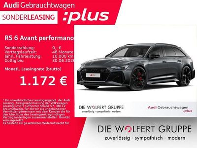 Gebraucht Audi RS6 Performance 630 PS (463 kW) 2025 Daytonagrau perleffekt Kombi