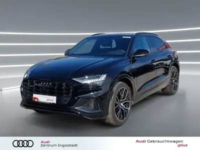 Gebraucht Audi Q8 S-Line 340 PS (250 kW) 2023 Mythosschwarz metallic SUV