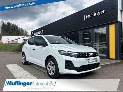 Ny Dacia Sandero Essentiel 101 HK (74 kW) 2026 Vit Sedan