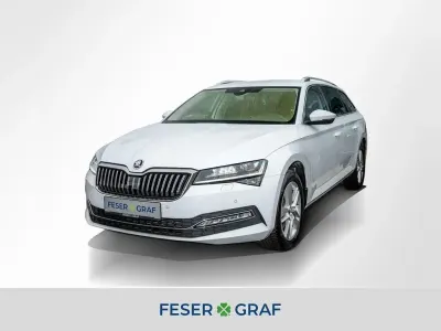 Gebraucht Skoda Superb Style 200 PS (147 kW) 2023 Weiß Kombi