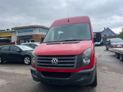 Używany VW Crafter 163 KM (119 kW) 2017 Czerwony Van