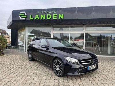 Gebraucht Mercedes C220 Avantgarde 194 PS (142 kW) 2018 Obsidianschwarz  metalliclack Kombi