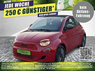 Gebraucht Fiat 500e Red 86 kW (118 PS) 2023 Rot Cabrio
