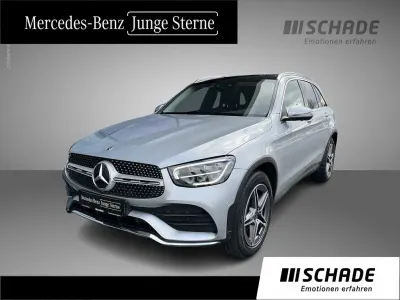 Brugt Mercedes GLC400d AMG line 330 HK (242 kW) 2021 Sølv SUV