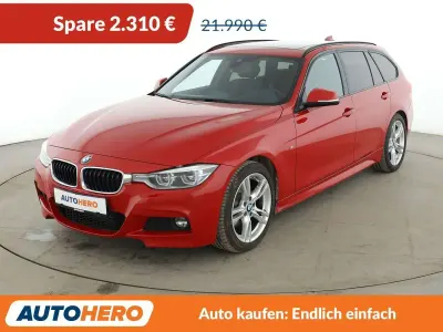 Gebraucht BMW 320 M Sport 190 PS (139 kW) 2017 Rot Kombi
