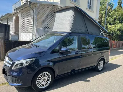 Usata Mercedes V220 Marco Polo 163 CV (119 kW) 2021 Blu Monovolume