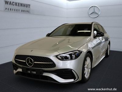 gebraucht Mercedes C220 d 4M T AMG NIGHT+HUD+RFK+AHK+DISTR+DIGITAL