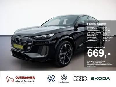 Gebraucht Audi Q6 Sportback e-tron S-Line 225 kW (306 PS) 2025 Schwarz SUV