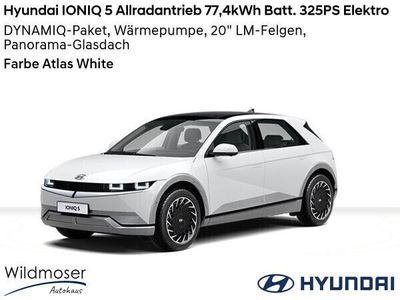 gebraucht Hyundai Ioniq 5 ⚡ Allradantrieb 774kWh Batt. 325PS Elektro ⏱ Sofort verfügbar! ✔️ mit 3 Zusatz-Paketen