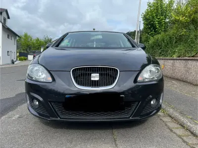 Gebraucht Seat Leon 125 PS (91 kW) 2009 Schwarz Kleinwagen