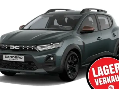 Neu Dacia Sandero Extreme 110 PS (80 kW) 2026 Grün Limousine