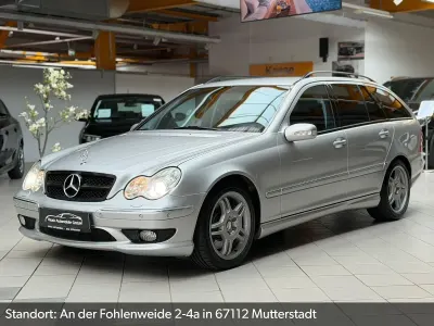 Używany Mercedes C32 AMG AMG 354 KM (260 kW) 2003 Srebrny Kombi