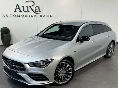 Brugt Mercedes CLA250 Night 218 HK (160 kW) 2021 Sølv Sedan