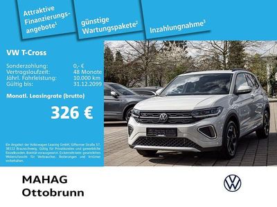 Nuova VW T-Cross R-line 116 CV (85 kW) 2026 Nero SUV