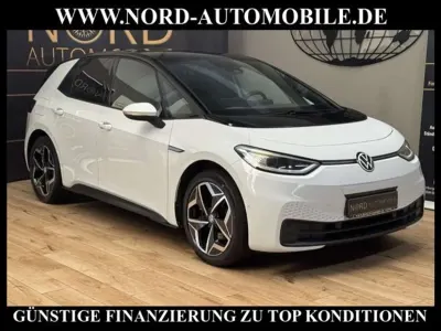 Gebraucht VW ID.3 Pure 110 kW (150 PS) 2022 Gletscherweiß metallic (metallic) Kleinwagen