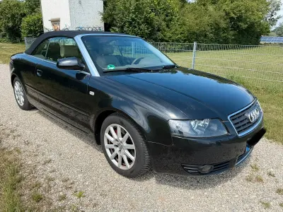 Gebraucht Audi A4 Cabriolet 170 PS (125 kW) 2003 Schwarz Cabrio