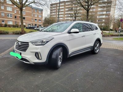 gebraucht Hyundai Grand Santa Fe Premium blue 4WD/6sitzer.Leder.Au