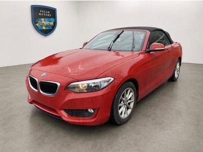 Usata BMW 218 136 CV (100 kW) 2017 Rosso Cabrio