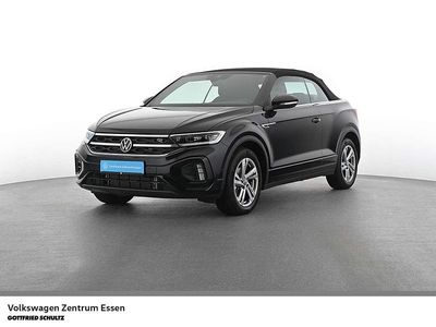 Gebraucht VW T-Roc Cabriolet R-line 150 PS (110 kW) 2025 Deep black perleffekt schwarz Cabrio