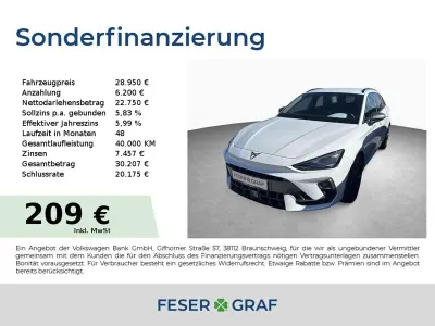 Gebraucht Cupra Leon 150 PS (110 kW) 2025 Weiss Kombi