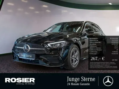 Brugt Mercedes C200 Advanced Plus 163 HK (119 kW) 2023 Sort Stationcar