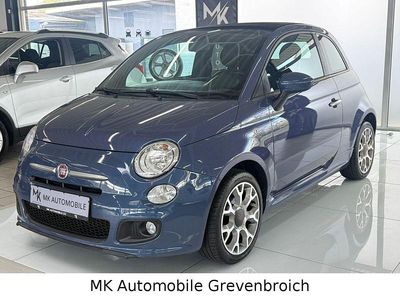 Second-hand Fiat 500S S 69 CP (50 kW) 2014 Albastru Hatchback