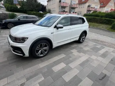 Gebraucht VW Tiguan Allspace 190 PS (139 kW) 2019 Weiß SUV