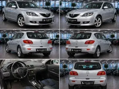 Brugt Mazda 3 Inclusive 105 HK (77 kW) 2005 Sølv Sedan