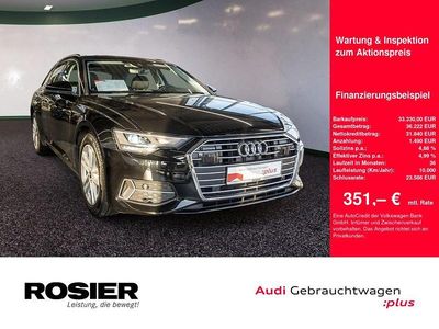 Schwarz / mythosschwarz Gebraucht 2022 Audi A6 Sport Kombi | 33.330 € (Superpreis)